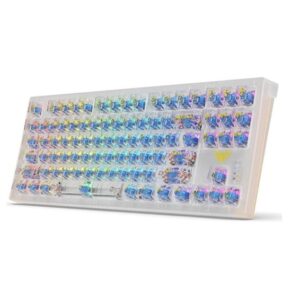 کیبورد شارژی وایرلس و بلوتوث گیمینگ آئولا مدل AULA F2183