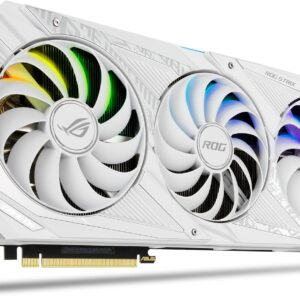 کارت گرافیک ایسوس در حد نو ROG STRIX GeForce RTX 3070 White OC Edition 8GB GAMING